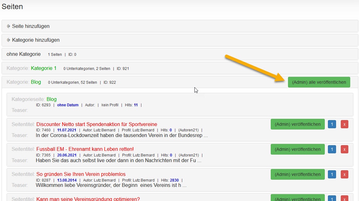 Import von k2-Artikeln aus Joomla zum cmsgenial blog in 1 Minute